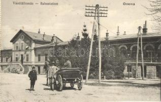 Orsova, Bahnstation / Vasútállomás / railway station