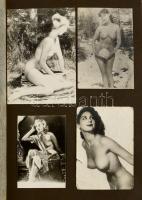 Amatőr aktfelvételeket tartalmazó album. 87 db kép + 2 dia, + 2 negatív az 1940-es évektől kezdve. M...
