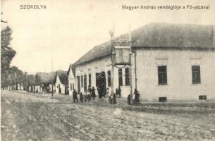 1932 Szokolya, Magyar András vendéglője, Fő utca (EK)