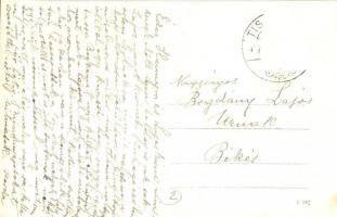 ~1937 Tiszaroff, Hajóállomás, Hortobágy motoros személyhajó. photo