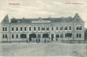 1913 Zalaegerszeg, M. kir. csendőrlaktanya. Breisach Sámuel kiadása