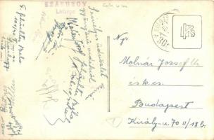 1943 Szárhegy, Gyergyószárhegy, Lazarea; falu részlet / village. photo