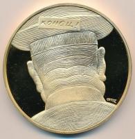 Fritz Mihály (1947-) 1991. "Pax Vobis - Béke veletek 1945-1956." aranyozott emlékérem (65m...