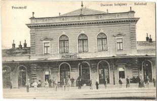 Przemysl, Dworzec kolejowy / Bahnhof / railway station (EK)