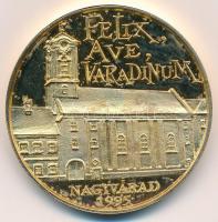 Lebó Ferenc (1960-) 1995. "Nagyvárad - Szent László halálának 900. évfordulója" aranyozott...