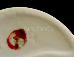 Hollóházi porcelán sirály, kézzel festett, jelzett, hibátlan, 15x7 cm