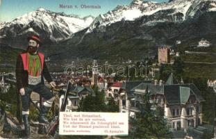 Merano, Meran (Südtirol); von Obermais / hunter (Rb)