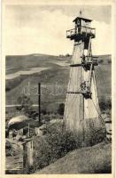 Kőrösmező, Jaszinya, Jasina, Yasinia; Státní zkusební vrtba nafty / Állami olajfúrótorony / oil rig, drilling tower