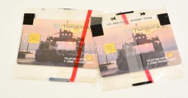 1991 Balatoni komp 2 db bontatlan telefonkártya