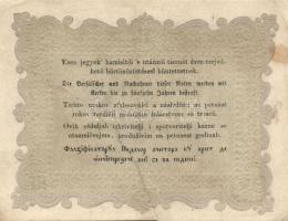 1848. 10Ft (5x) kézzel érvénytelenítve T: restaurált