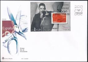 Bélyegkiállítás; híres emberek blokksor 11 db FDC-n Stamp Exhibition; Famous people blockset 11 FDC