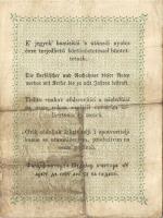 1848. 2Ft "Kossuth bankó" cirillbetűs "Dva" szó "v" betűje helytelenül...