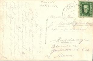 1924 Milovice, Milowitz; Páncélozott személyautó, minitank / armored automobile, mini tank. Foto J. ...