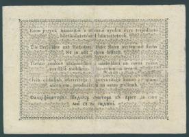 1848. 1Ft "Kossuth bankó" T:restaurált