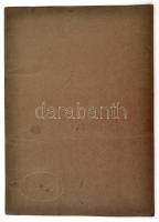 cca 1930 Richter Gedeon Vegyészeti Gyár Rt. nagyméretű gyógyszerészeti ismertetője, papírkötésben, j...