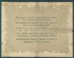 1848. 10Ft "Kossuth bankó" előlapon "gyanánt" szóban két pont van vessző helyett...