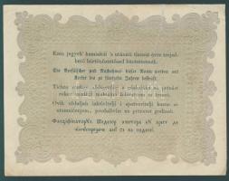 1848. 10Ft "Kossuth bankó" előlapi kézi érvénytelenítés, hátlapon "tizenöt" szó ...