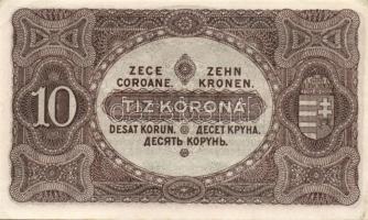 1920. 10K (4x) benne kevésugrású sorszámok T:I,I-