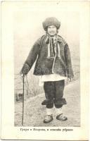 Hucul from Yavoriv in winter clothes / Carpathian Hucul (Hutsul) folklore + M. kir. V/4. népf. hadtápzalj. 2. század