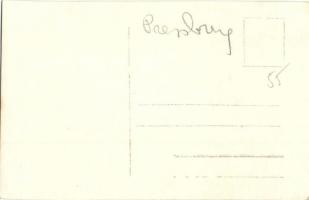 1916 Pozsony, Pressburg, Bratislava; templom belső, oltár / church interior, altar. photo