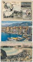 27 db RÉGI külföldi városképes lap / 27 pre-1945 European town-view postcards
