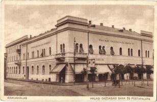 Kiskunhalas, Halasi Gazdasági Bank és Posta palota, üzlet (EK)