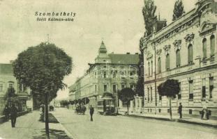 1925 Szombathely, Széll Kálmán utca, villamos (EK)