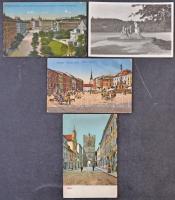 Cseh Köztársaság több mint 100 db régi városképes lap / Czech Republic more than 100 old topographic...