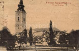 1907 Hajdúszoboszló, Református templom. W.L. 2085. (Rb)