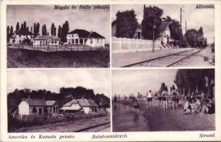 Balatonszárszó vasútállomás panziók