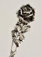 Ezüst  felvágottas villa / Silver fork 10,5 g