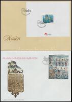 1994-1996 4 klf FDC, 1994-1996 4 diff FDC
