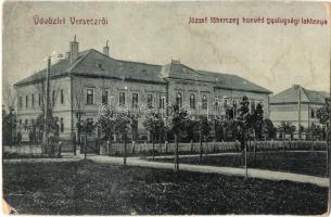 1908 Versec, Werschetz, Vrsac; József főherceg honvéd gyalogsági laktanya. W.L. 101. / infantry barracks (Rb)