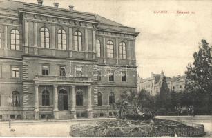 Zagreb, Zágráb; Zrinjski trg / square. W.L. Bp. 3898. (EK)