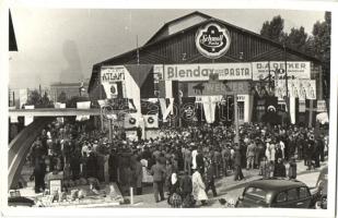 1938 Pozsony, Bratislava, Pressburg; Nemzetközi vásár / National Fair, Schmoll Pasta, Blenday Pasta, Dr. A. Oetker, Foto Pohl, photo