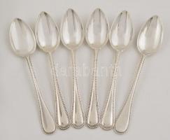 6 db ezüst mokkás kanál / silver coffe spoons 82,7 g
