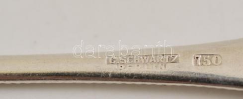 6 db ezüst mokkás kanál / silver coffe spoons 82,7 g