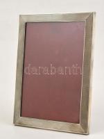 Ezüst, asztali képkeret külső méret 16x21 cm / Silver frame