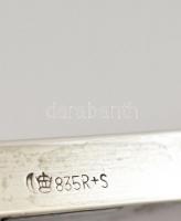 Ezüst, asztali képkeret külső méret 16x21 cm / Silver frame