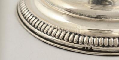 Ezüst gyertyatartó súlyozott 17 cm / Silver candlestick weighted 17 cm