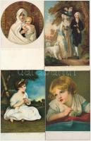 30 db RÉGI használatlan Stengel litho művészlap nagyon szép állapotban / 30 pre-1945 unused Stengel ...