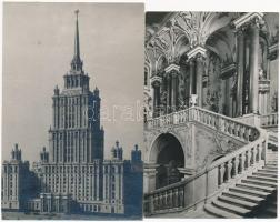 67 db főleg MODERN orosz városképes lap / 67 mostly modern Russian town-view postcards