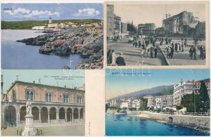 60 db RÉGI olasz városképes lap, főleg használatlanok / 60 pre-1945 Italian town-view postcards, mos...