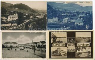 31 db RÉGI felvidéki városképes lap / 31 pre-1945 Slovakian town-view postcards
