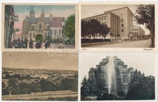 31 db RÉGI felvidéki városképes lap / 31 pre-1945 Slovakian town-view postcards