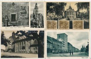 31 db RÉGI felvidéki városképes lap / 31 pre-1945 Slovakian town-view postcards