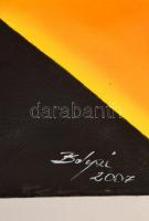 Bólyai Krisztina (?-): Csábító tekintet II. Olaj, vászon,  60×70 cm