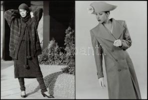 cca 1985 20 db divatfotó, 24x18 cm