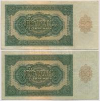 Németország / Weimari Köztársaság 1918. 2M "Kreis Steinburg" szükségpénz + 1919. 50M + NDK...