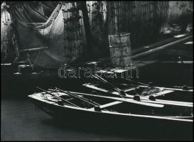 cca 1973 Gebhardt György (1910-1993) budapesti fotóművész hagyatékából 2 db vintage fénykép, az egyi...